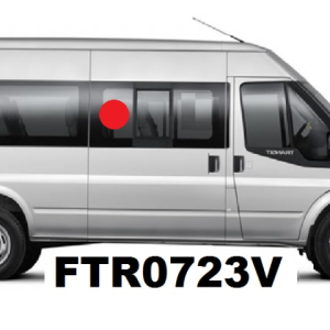 Vidro Janela Fixa Ford Transit Traseira Direita Vetroex