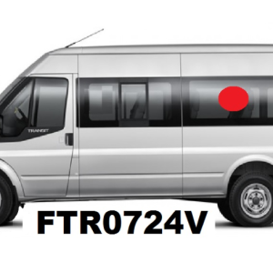 Vidro Janela Fixa Central Ford Transit Lado Esquerdo Vetroex