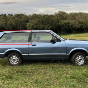 Vidro Janela Fixa Ford Belina II Lado Direito Blindex