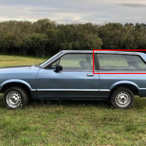 Vidro Janela Fixa Ford Belina II Lado Esquerdo Blindex