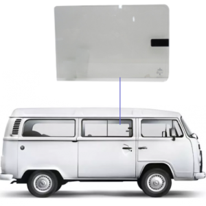 Vidro Janela Central Móvel Volkwagen Kombi 97/ Lado Esquerdo Ou Direito Vetroex