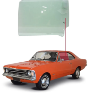 Vidro Porta Chevrolet Opala Coupe Lado Esquerdo Vetroex