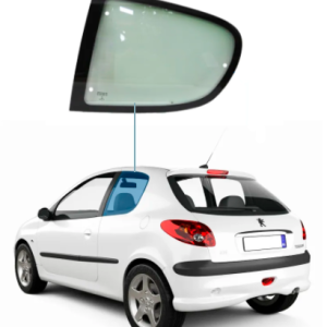 Vidro Janela Móvel Peugeot 206/207 Lado Esquerdo 3 Furos Sekurit