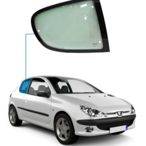 Vidro Janela Móvel Peugeot 206/207 Lado Direito 3 Furos Sekurit