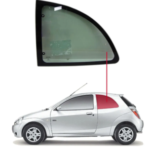 Vidro Janela Móvel Ford Ka 97/07 Lado Esquerdo Sekurit