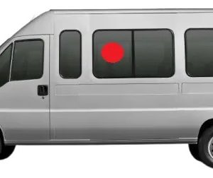 Vidro Janela Lateral Fiat Ducato 04/17 Lado Esquerdo Movel