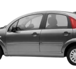 Vidro Lateral Fixo Traseiro Citroen C3 03/12 Lado Esquerdo