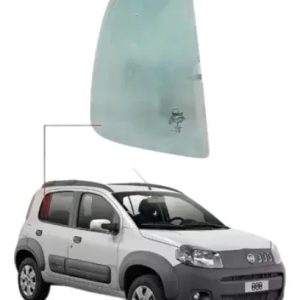 Vidro Janela Fixa Fiat Uno Vivace 10/.. Lado Direito 4 Porta