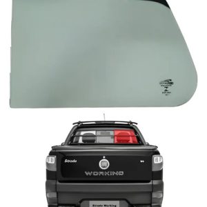 Vidro Vigia Fiat Strada Cabine Dupla 14/.. Lado Direito