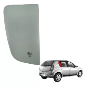 Vidro Oculos Fixo Renault Sandero 2007/2014 Lado Direito