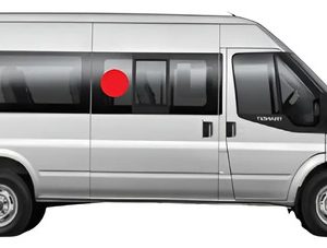 Vidro Janela Ford Transit 08/14 Lado Direito Fixo