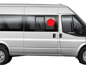 Vidro Janela Ford Transit 08/14 Lado Direito Fixo
