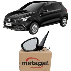 Retrovisor Fiat Argo 5 Portas 18/22 Lado Esquerdo C/ Pisca