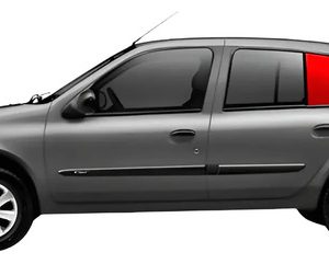 Vidro Oculos Fixo Renault Clio 99/16 Lado Esquerdo