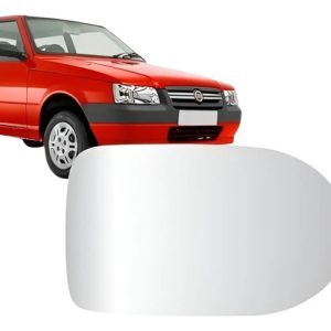 Refil Espelho Fiat Uno Economy 11/13 Lado Direito C/ Base