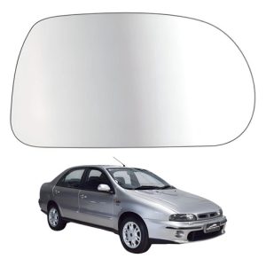 Refil Espelho Fiat Marea 99/05 Lado Direito C/ Base