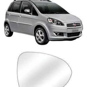 Refil Espelho Fiat Idea 11/16 Lado Direito S/ Base
