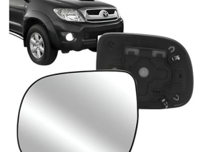 Refil Espelho Toyota Hilux 05/15 Lado Esquedo C/ Base