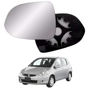 Refil Espelho Honda Fit 04/08 Lado Esquerdo C/ Base