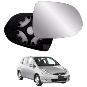 Refil Espelho Honda Fit 04/08 Lado Direito C/ Base