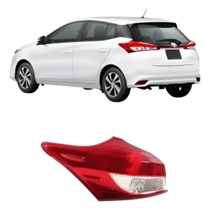 Lanterna Toyota Yaris Hatch 19/25 Traseiro Lado Esquerdo Esquerdo/motorista Vermelho
