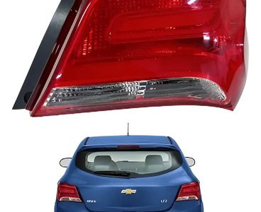 Lanterna Gm Onix Hatch 17/22 Traseiro Lado Direito Fumê Direito/passageiro Vermelho