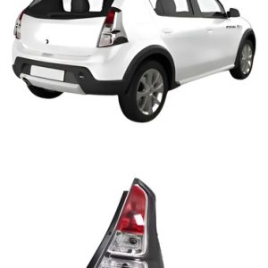 Lanterna Renault Sandero Stepway 12/14 Lado Direito Bicolor Direito/passageiro Vermelho