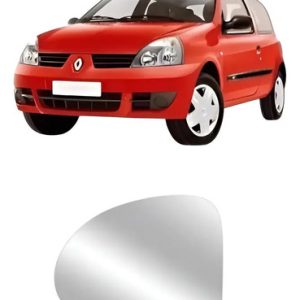Refil Espelho Renault Clio 13/16 Lado Esquerdo S/ Base