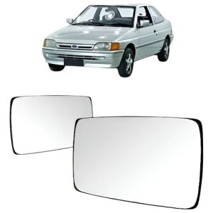 Refil Espelho Ford Escort 93/96 Lado Esquerdo S/ Base