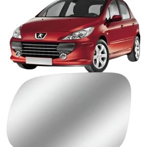 Refil Espelho Peugeot 307/407 02/12 Lado Esquerdo S/ Base