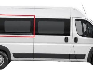 Vidro 2a Janela Fixa Central Fiat Ducato 18/.. Lado Direito