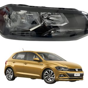 Farol Volkswagen Polo 2018/2022 Lado Direito Original F2j Direito/passageiro