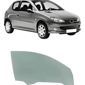 Vidro De Porta Peugeot 206 3pt 99/10 Lado Direito