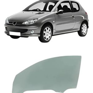 Vidro De Porta Peugeot 206 3pt 99/10 Lado Esquerdo