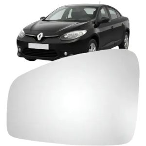 Refil Espelho Renault Fluence 11/15 Lado Esquerdo S/ Base