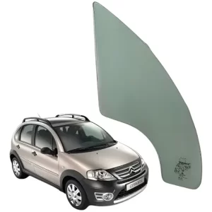 Vidro Quebra Vento Citroen C3 02/12 Lado Direito