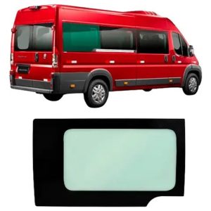 Vidro 3a Janela Menor Fiat Ducato 18/.. Lado Direito