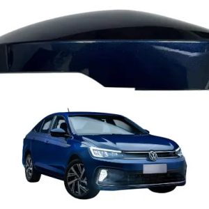 Capa Retrovisor Vw Virtus 18/23 Lado Direito Azul Nigth