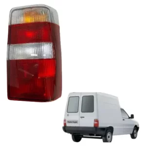 Lanterna Traseira Fiat Fiorino 04/13 Lado Direito Tricolor Direito/passageiro Vermelha