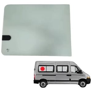 Vidro Janela Renault Master Curta 02/13 Lado Direito Movel