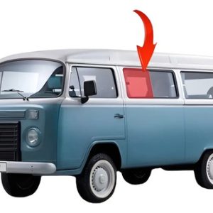 Vidro Janela Vw Kombi 00/14 Lado Esquerdo / Direito Movel