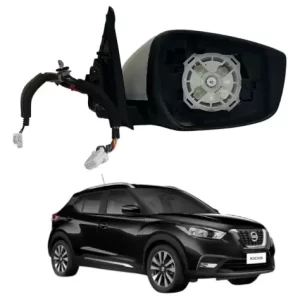Retrovisor Nissan Kicks 17/20 Lado Direito C/ Avarias
