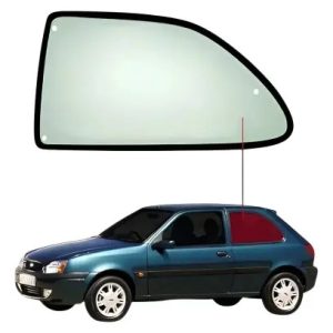 Vidro Janela Ford Fiesta 3 Portas 97/03 Lado Esquerdo Movel