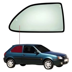 Vidro Janela Ford Fiesta 3 Portas 97/03 Lado Direito Movel