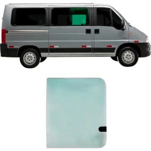 Vidro 1a Janela Fiat Ducato Teto Baixo 04/17 Lado Direito