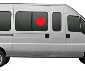 Vidro 2a Janela Lateral Fiat Ducato 04/17 Lado Direito Movel