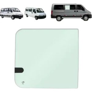 Vidro 2a Janela Fiat Ducato Teto Baixo 04/17 Lado Direito