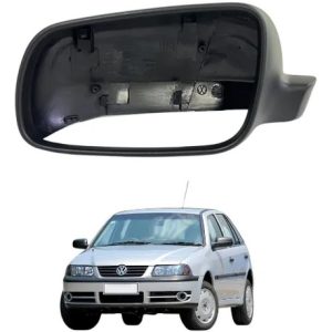 Capa Retrovisor Vw Gol G3 99/05 Lado Esquerdo Preto