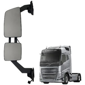 Retrovisor Volvo Fh 15/24 Lado Esquerdo C/ Desembaçador