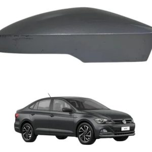 Capa Retrovisor Vw Polo, Virtus, Nivus 18/25 Lado Direito Prata